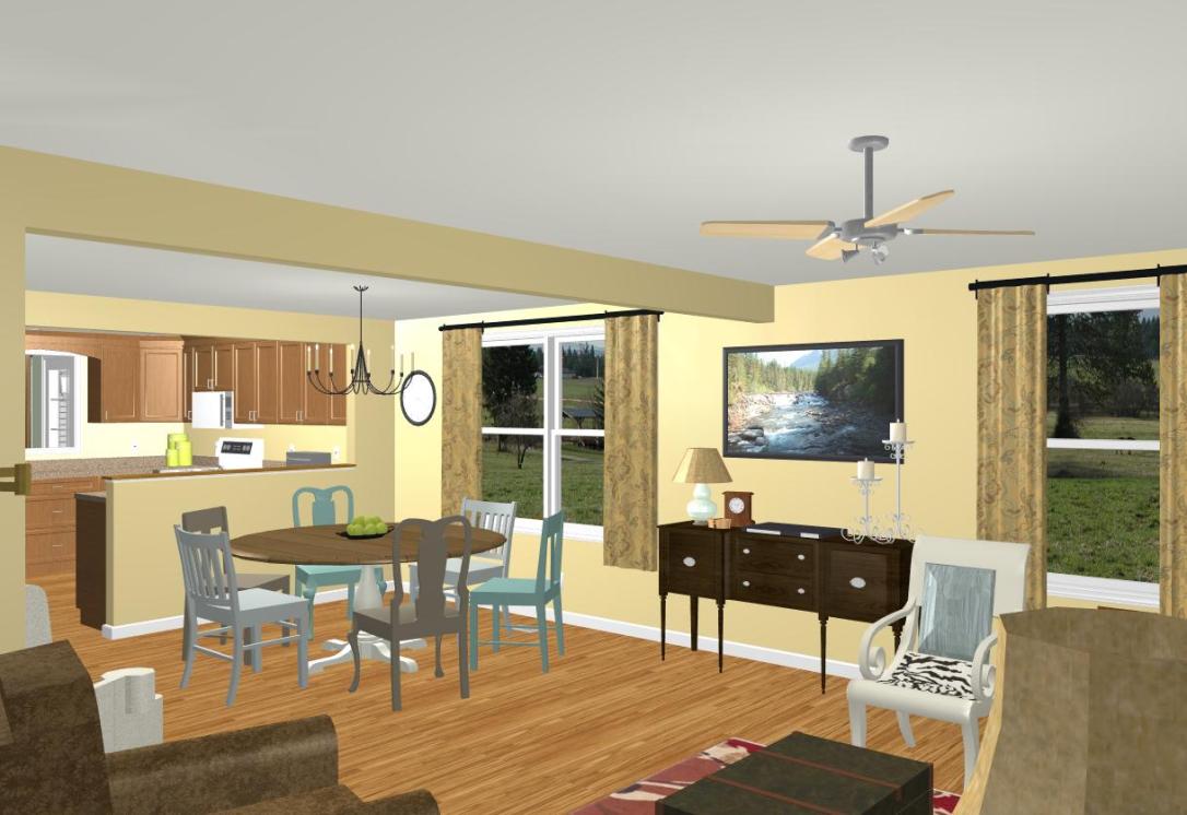 ...and I moved your tv from the other room....the buffet...well that would be fun to find!