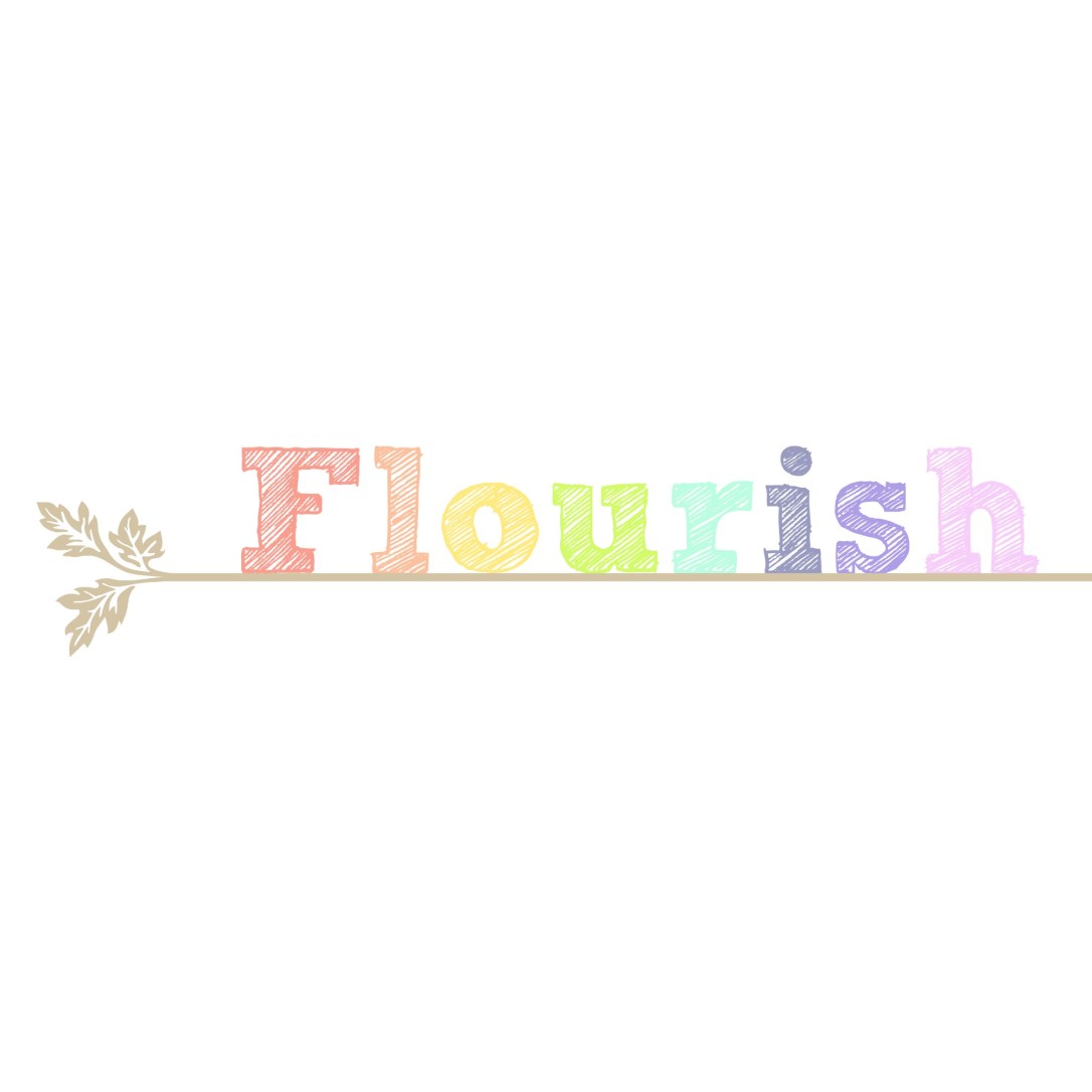 flourish-white